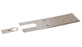 CRL Brushed Stainless Cover Plates for Jackson 900 Series Floor Mounted Closer - J7020CPBS