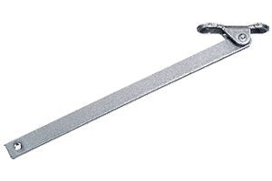 CRL Aluminum Finish Extended Arm Adjustment Rod for PR90 Surface Mounted Door Closers - PR90AXTA