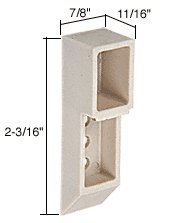 CRL 2-3/16" Nylon Sash Cam - H3837