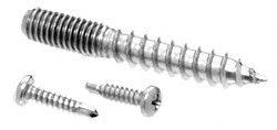 CRL Polished Stainless Replacement Screw Pack for Concealed Wood Mount Handrail - RSP1PS