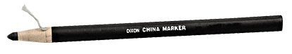 CRL Black Dixon China Marker [12 pack] - DX81