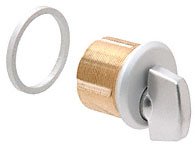 CRL Satin Anodized Thumbturn Cylinder - DRA60SA