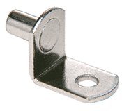CRL Nickel Plated Steel Shelf Support [100 pack] - KV346