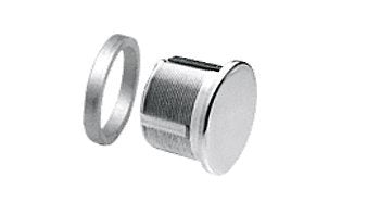 CRL Polished Stainless Mortise Dummy Cylinder - DRA30PS