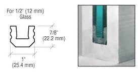 CRL 4" Setting and Centering Blocks for 1/2" Glass [20 pack] - GR5UB4