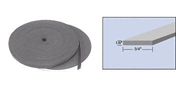 CRL 1/8" x 3/4" Bulk Rolled Neoprene Setting Block Material (100 Ft) - SBRL2