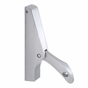 CRL Satin Aluminum Left Side Body and Arm Assembly for Jackson 1085 Concealed Vertical Rod Device - 30983628