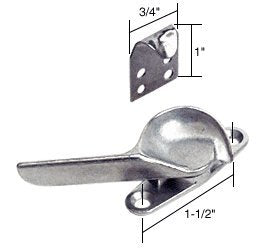 CRL Window Sash Lock; 1-1/2" Screw Holes for Daryl Windows - F2509