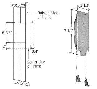 CRL Window Sash Balance for 4-1/2 Pound Wood Sash - H3577