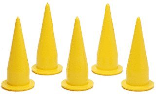 CRL Yellow Plastic Cone Nozzles [5 pack] - WGCN- 5pk