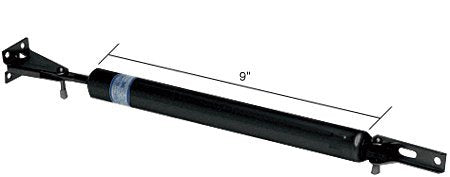 CRL Black Screen Door Pneumatic Closer Medium Duty - K5028