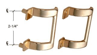 CRL Brass 2-1/4" Shower Door Pull Handle - M6161