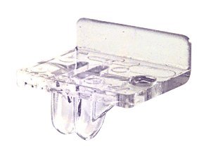 CRL Clear Acrylic Left Hand Front Rest - KV10312PLH