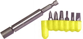 CRL 8 Piece Screwdriver Bit Kit - SBK8