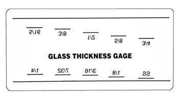 CRL Glass Thickness Gauge - G1340