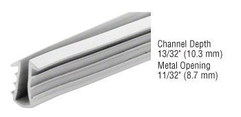 CRL Gray Vinyl for DV146 "H" Bar [1000' Roll] - DV144M