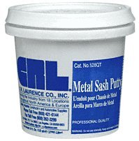CRL Gray Metal Sash Putty - Quart - 528QT