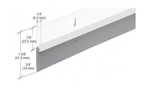 CRL White Aluminum Door Sweep [10 pack] - DS37W