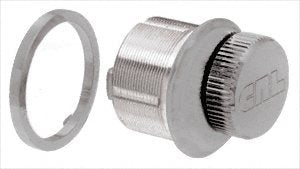 CRL Brushed Stainless Mortised Low Profile Thumbturn - DRA22BS