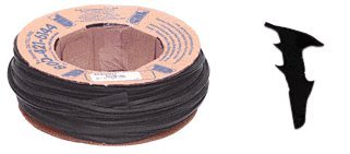 CRL Black 1/2" Roll-In Glazing Gasket [100 ft.] - RG12100