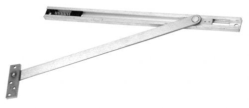 Rixson® Satin Stainless 6 Series Concealed Mount Overhead Stop - 28-1/16" to 36" - 6236SS