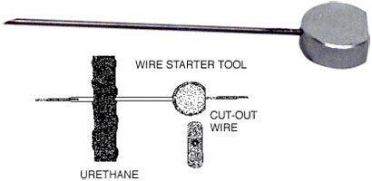 CRL Windshield Wire Starter Tool - WS782