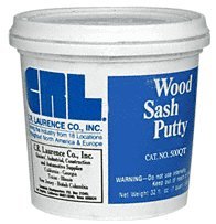 CRL Quart Wood Sash Putty - 500QT