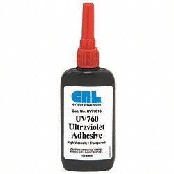 CRL Clear UV760 High Viscosity General Purpose UV Adhesive - 100 g
