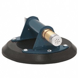 CRL Wood's 10" Metal Handle POWR-Grip Vacuum Cup With Low Vacuum Audio Alarm - W6450WBP
