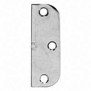 CRL 3-1/2" Satin Chrome Hinge Filler - 5/8" Radius - F35826D