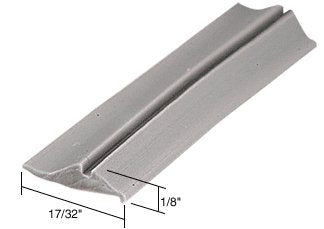 CRL Gray 17/32" Wide Glazing Spline [100' Roll] - GS231C