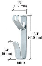 CRL 100 Pound Picture Hangers - Bulk (100) Pack - 47980