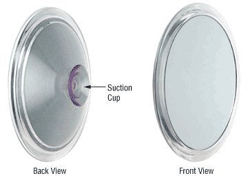 CRL Suction Cup Mirror with 5X Optics  - ZZS06