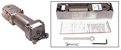 CRL Jackson 900 Series 105 Degree Hold-Open Spring Power Adjustable Floor Mounted Closer Body and Cement Case Basic Package - J994H0D