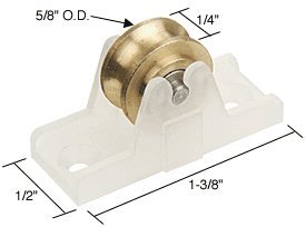 CRL 5/8" Steel Sliding Window Roller - G3051