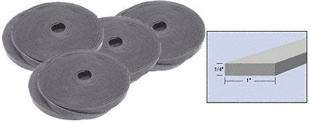 CRL 1/4" x 1" Bulk Rolled Flexible PVC Setting Block Material (350 ft) - SBRL5B