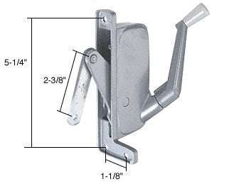 CRL Right Hand Awning Window Operator for Air Control-Keller Windows - H3668