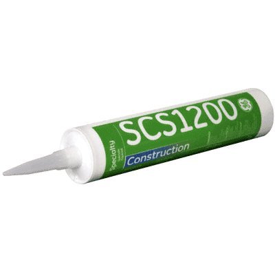 CRL White GE® 1200 Construction Silicone Sealant - SCS1202