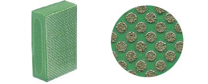 CRL 3M™ 60X Grit Flexible Diamond Hand Pad [green] - Z2G6021
