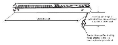 CRL 12-3/4" Overhead Channel Balance # 111 - FC111