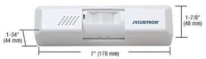 CRL Securitron® White Exit Motion Sensor 12 or 24 VDC - XMS1224