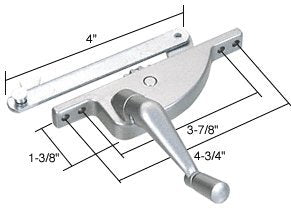 CRL Left Hand Jalousie Window Operator - H3549