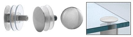 CRL Polished Stainless Low Profile Standoff Cap Assembly for 1-1/4" Standoff - LPC114PS