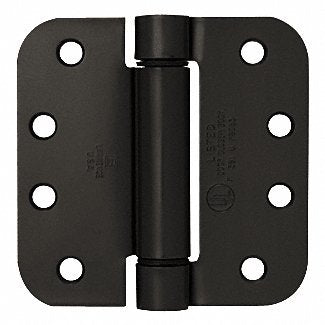 CRL 4" x 4" Antique Bronze Heavy-Duty Spring Hinge - S4810B