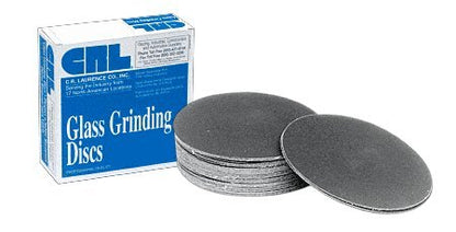 CRL 6" 120 Grit "PSA" Stick-On Sanding Discs [50 pack] - PSA6120