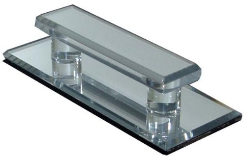 CRL Clear Acrylic Large Stick-On Mirror Pull - LMPC5