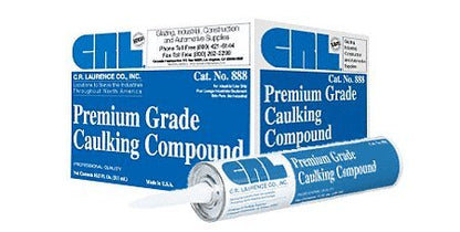 CRL White 888 Premium Grade Caulking Compound - 888W