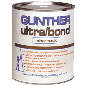 CRL Gunther Ultra/Bond Mirror Mastic - Gallon Can - GN101B