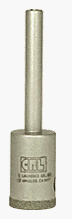 CRL 5/8" Standard Plated Diamond Drill - EDD58