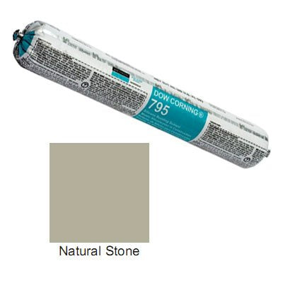 Natural Stone Dow Corning 795 Silicone Building Sealant (SAUSAGE) - DOWSIL 795NSS